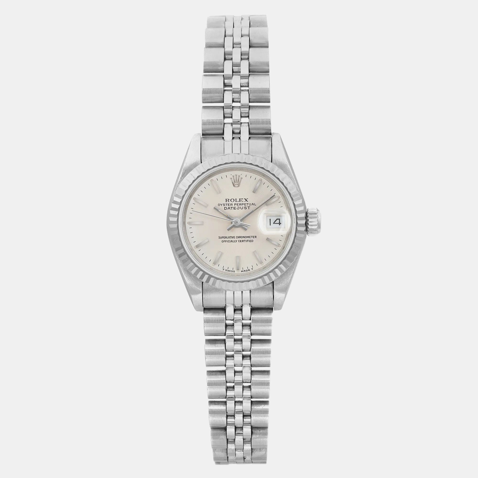 

Rolex Silver Stainless Steel Datejust