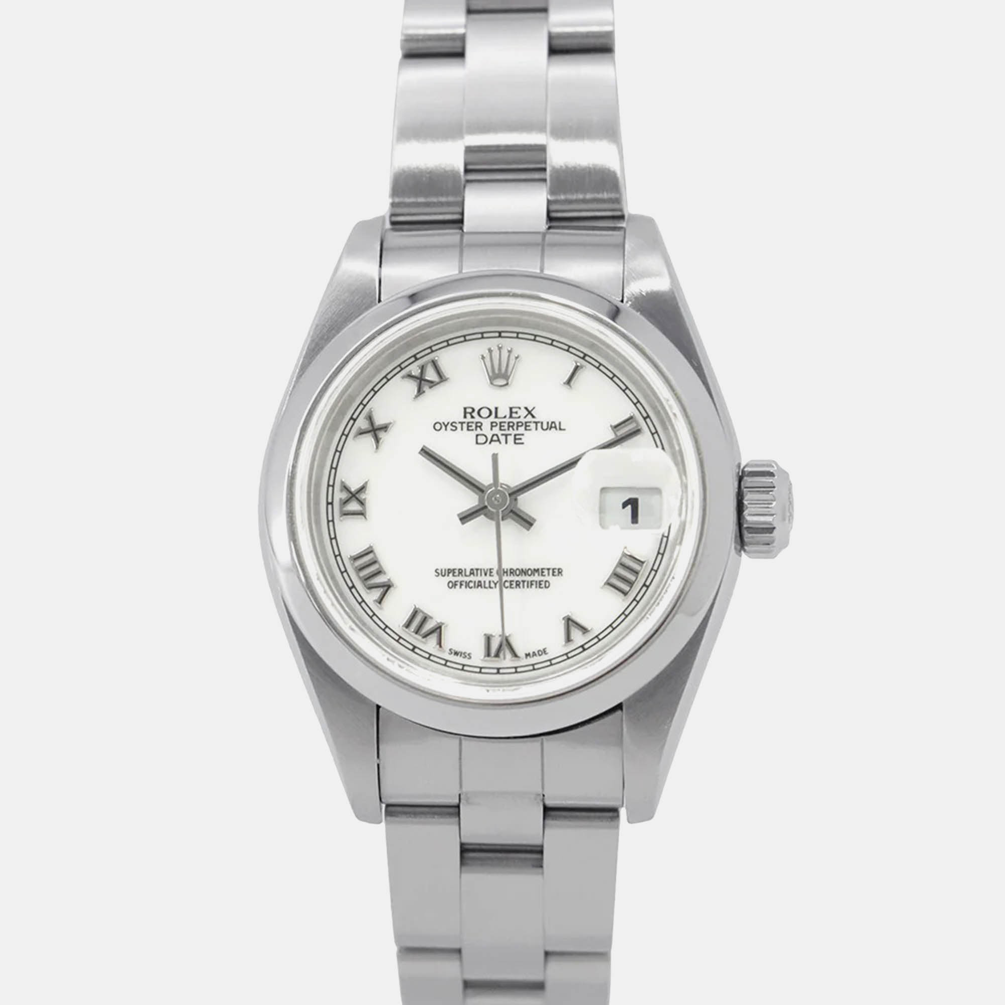 

Rolex Oyster Perpetual, White