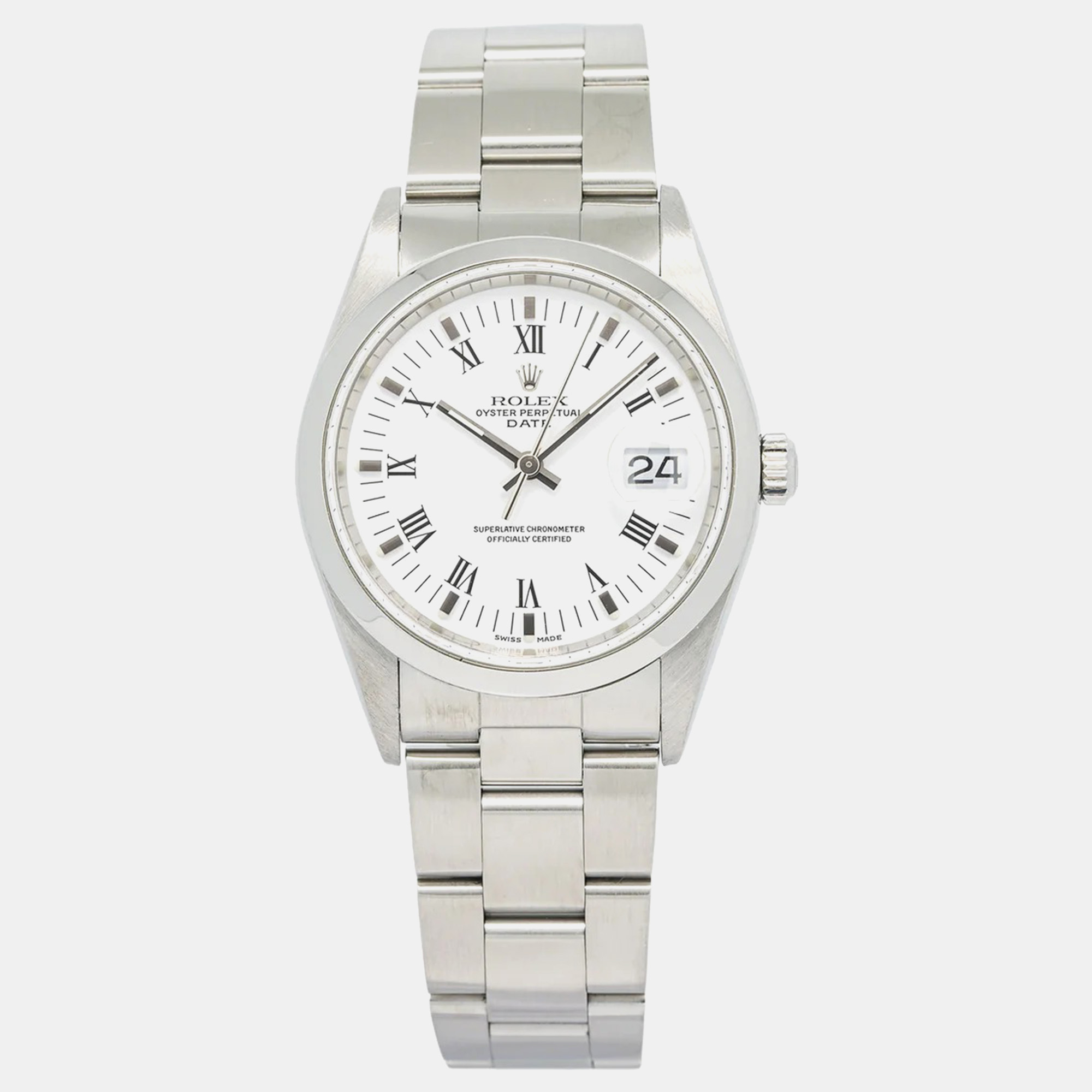 

Rolex Oyster Perpetual Date, White