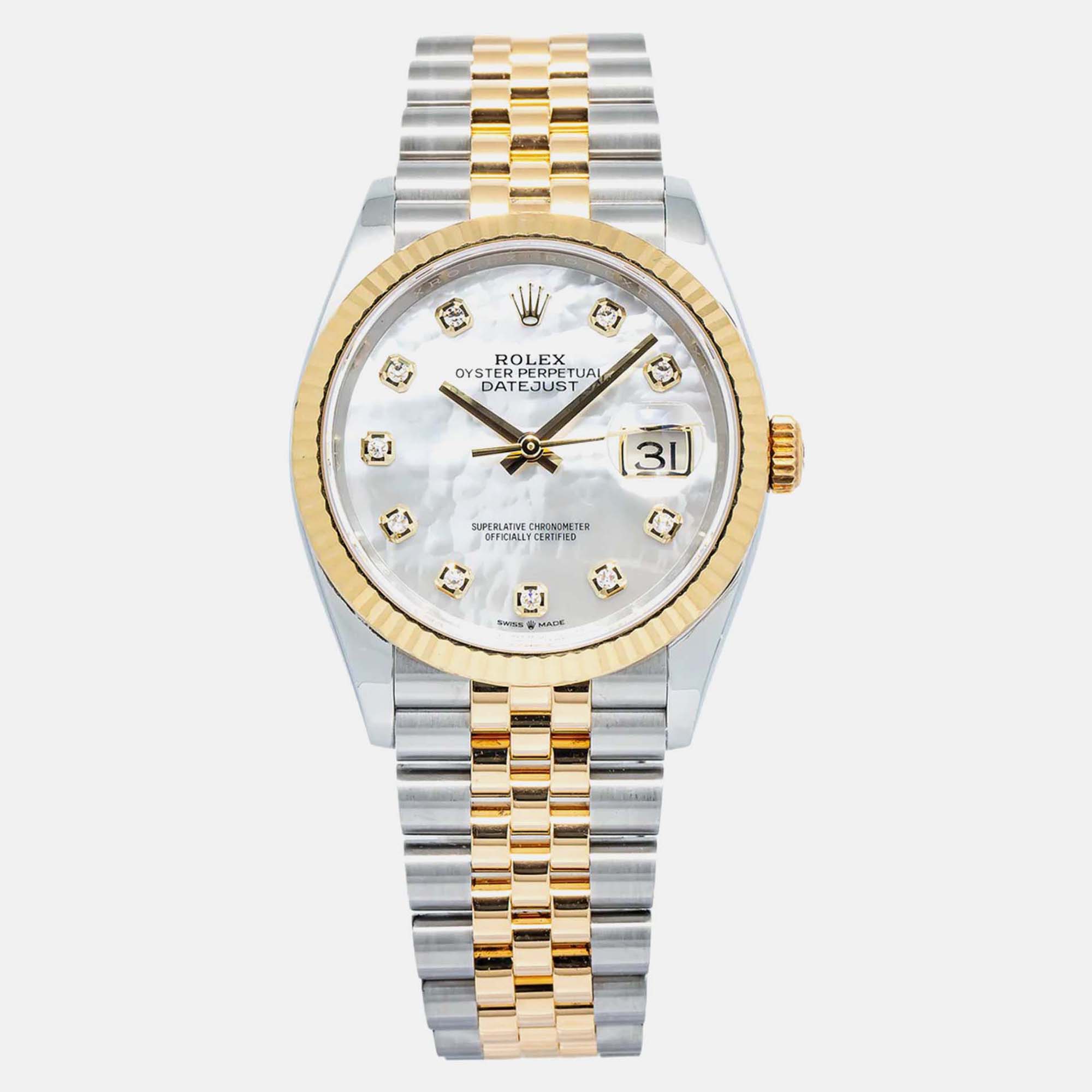 

Rolex Datejust, White
