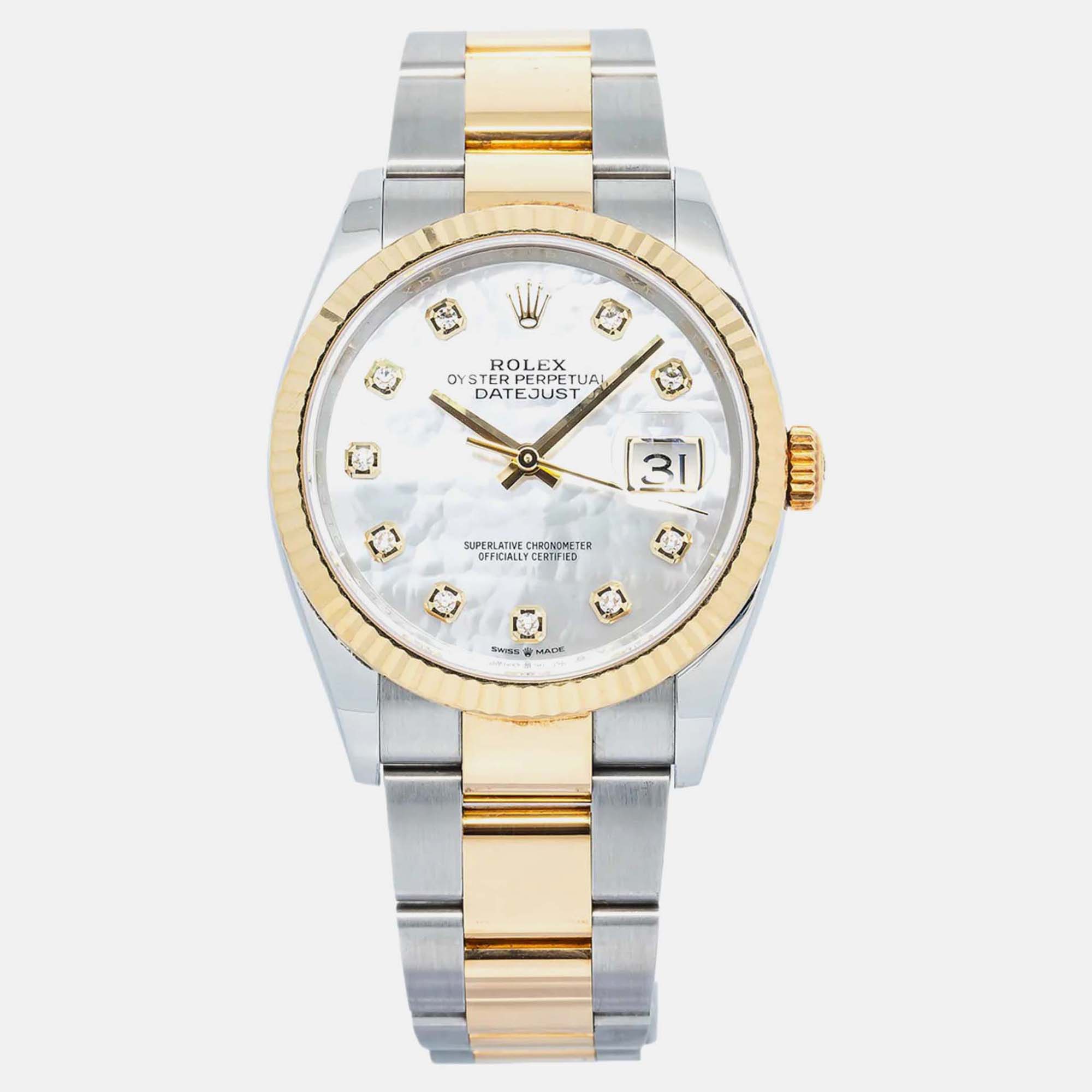 

Rolex Datejust, White