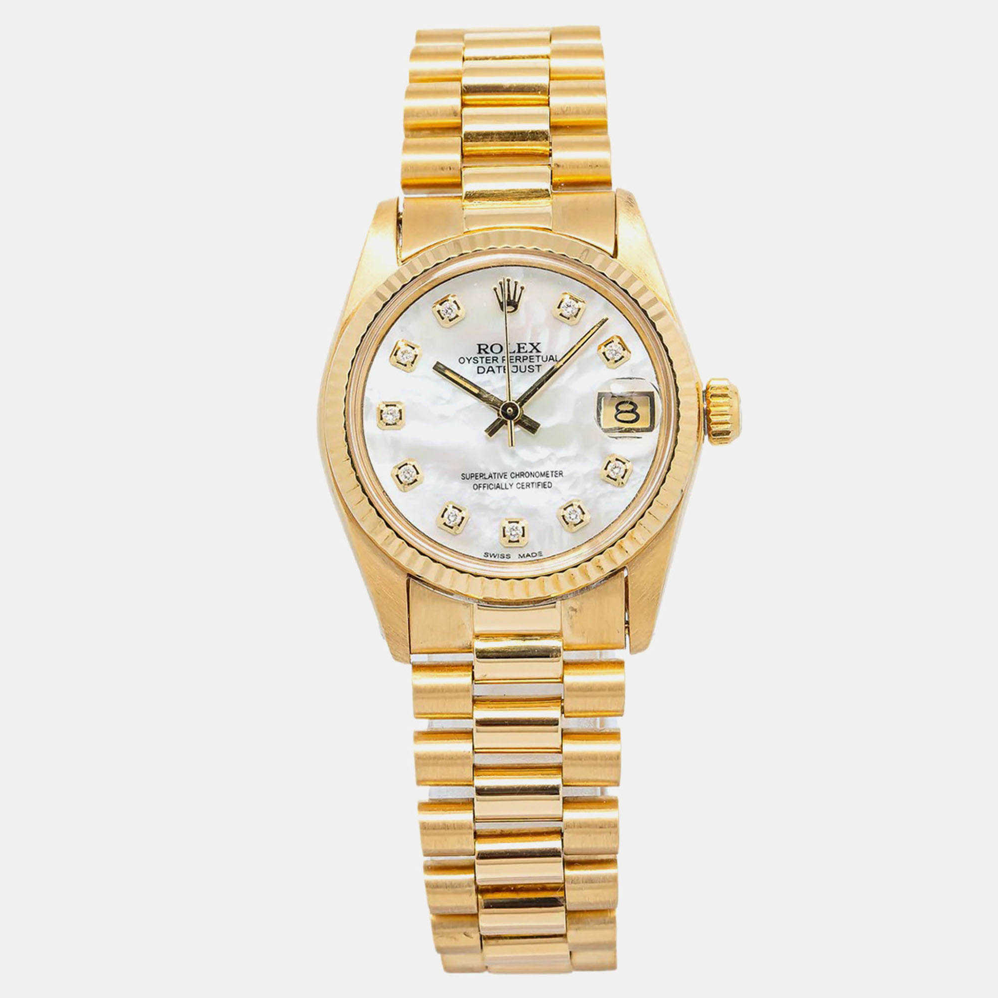 

Rolex Datejust, White