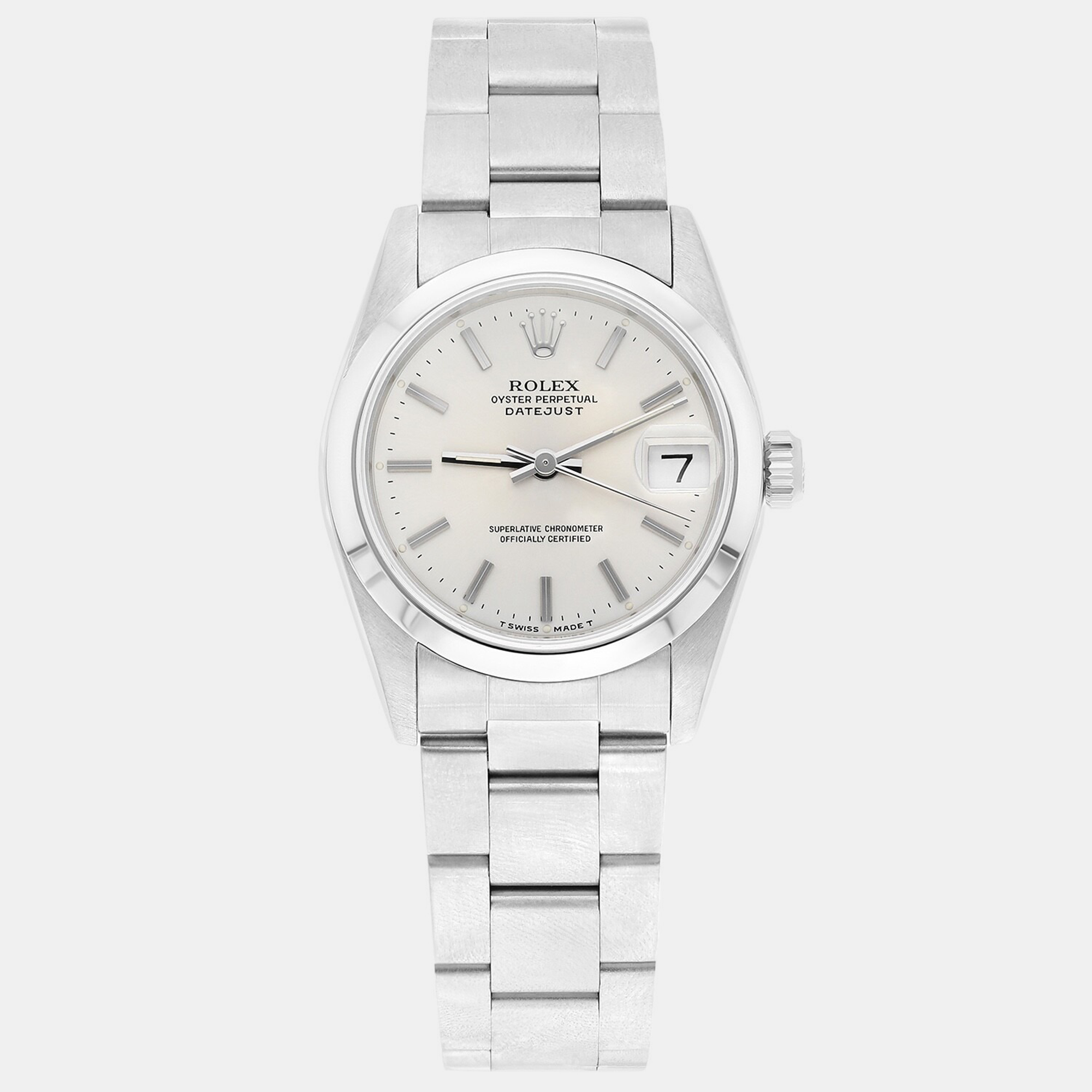 

Rolex Datejust 68240 Automatic Silver Stainless Steel Women's Wristwatch 31 mm