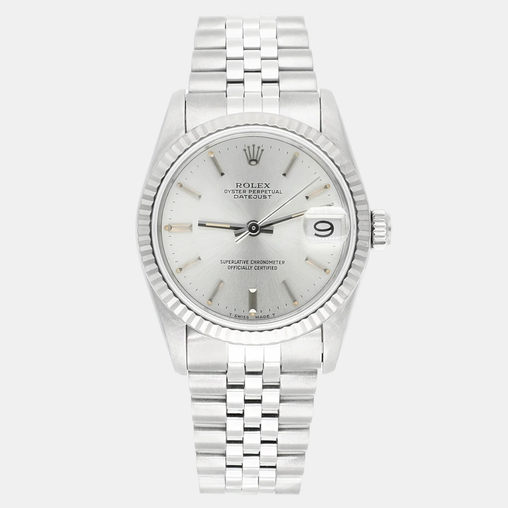 

Rolex Datejust 68274 Automatic Silver Stainless Steel Women's Wristwatch 31 mm