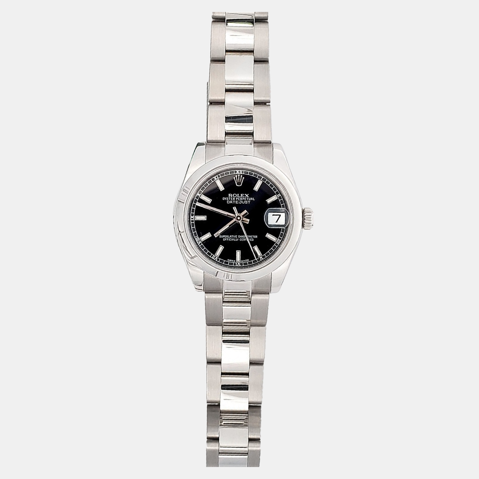 

Rolex Datejust 178240 Automatic Black Stainless Steel Women's Wristwatch 31 mm