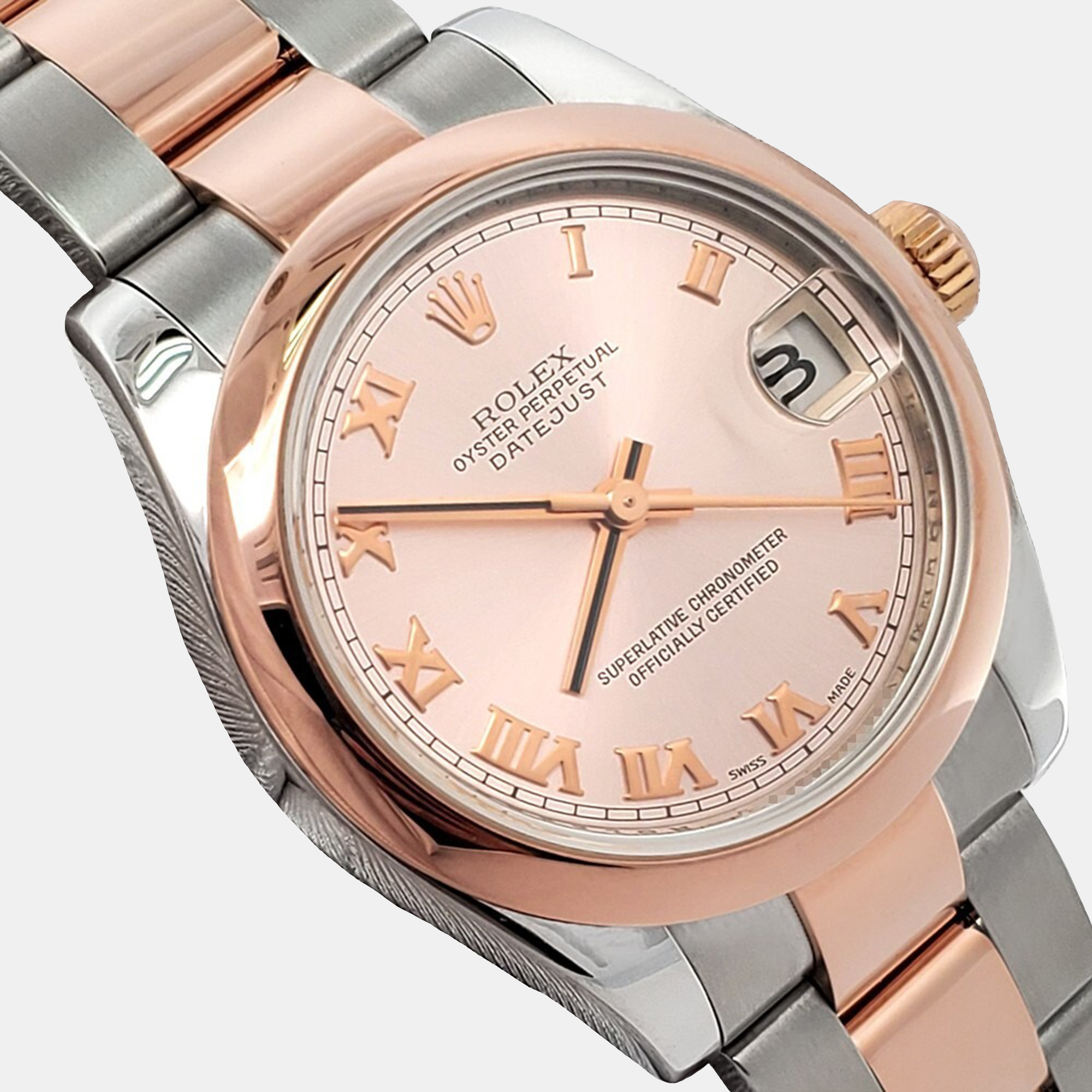 

Rolex Datejust 178241 Automatic Pink 18K Rose Gold Stainless Steel Women’s Wristwatch 31 mm