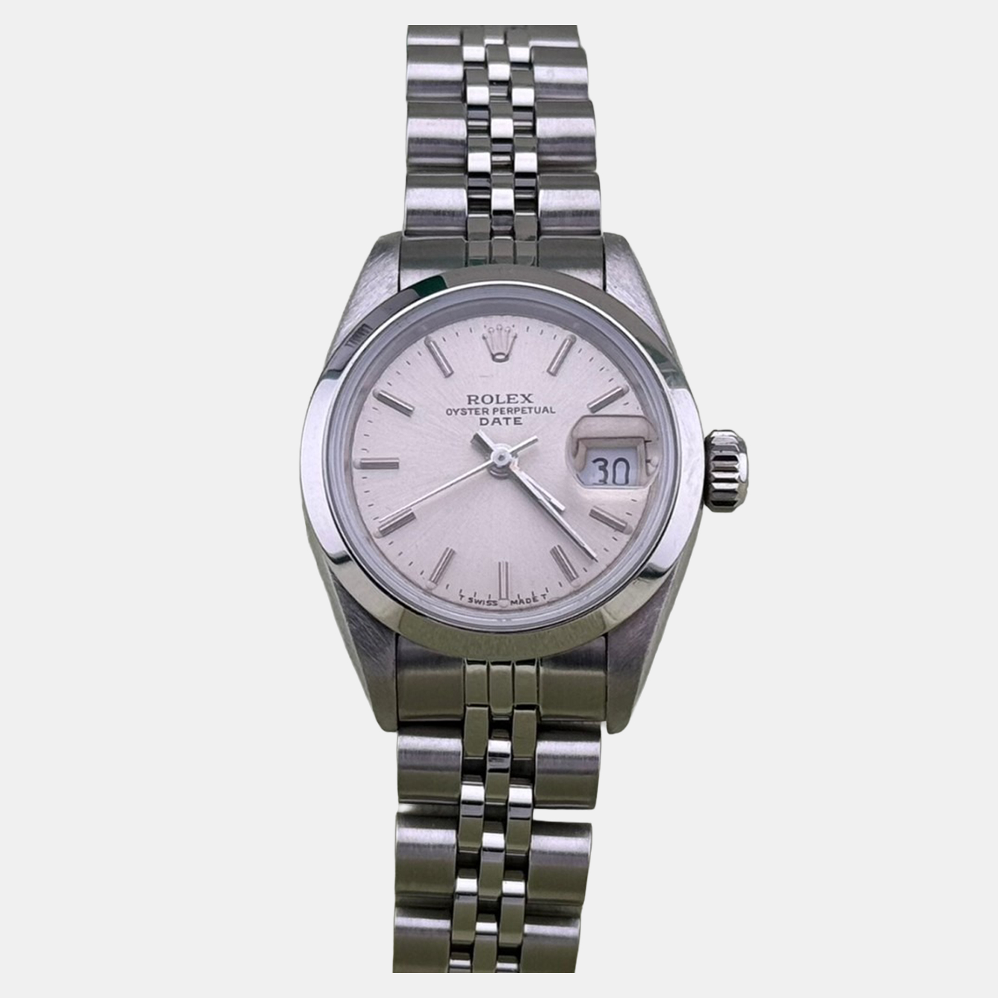 

Rolex Datejust 69160 Automatic Silver Stainless Steel Women's Wristwatch 26 mm