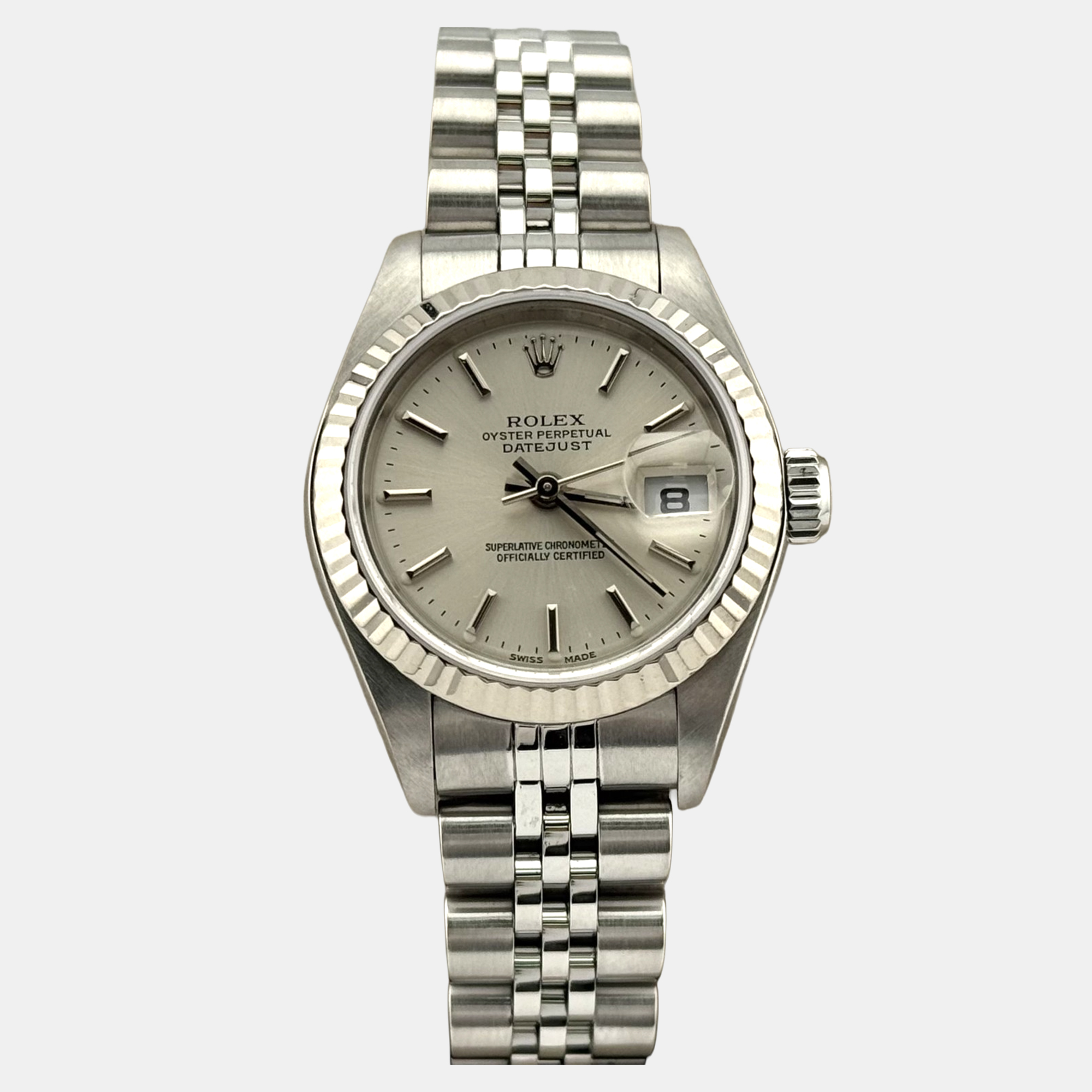

Rolex Datejust 79174 Automatic Silver Stainless Steel Women's Wristwatch