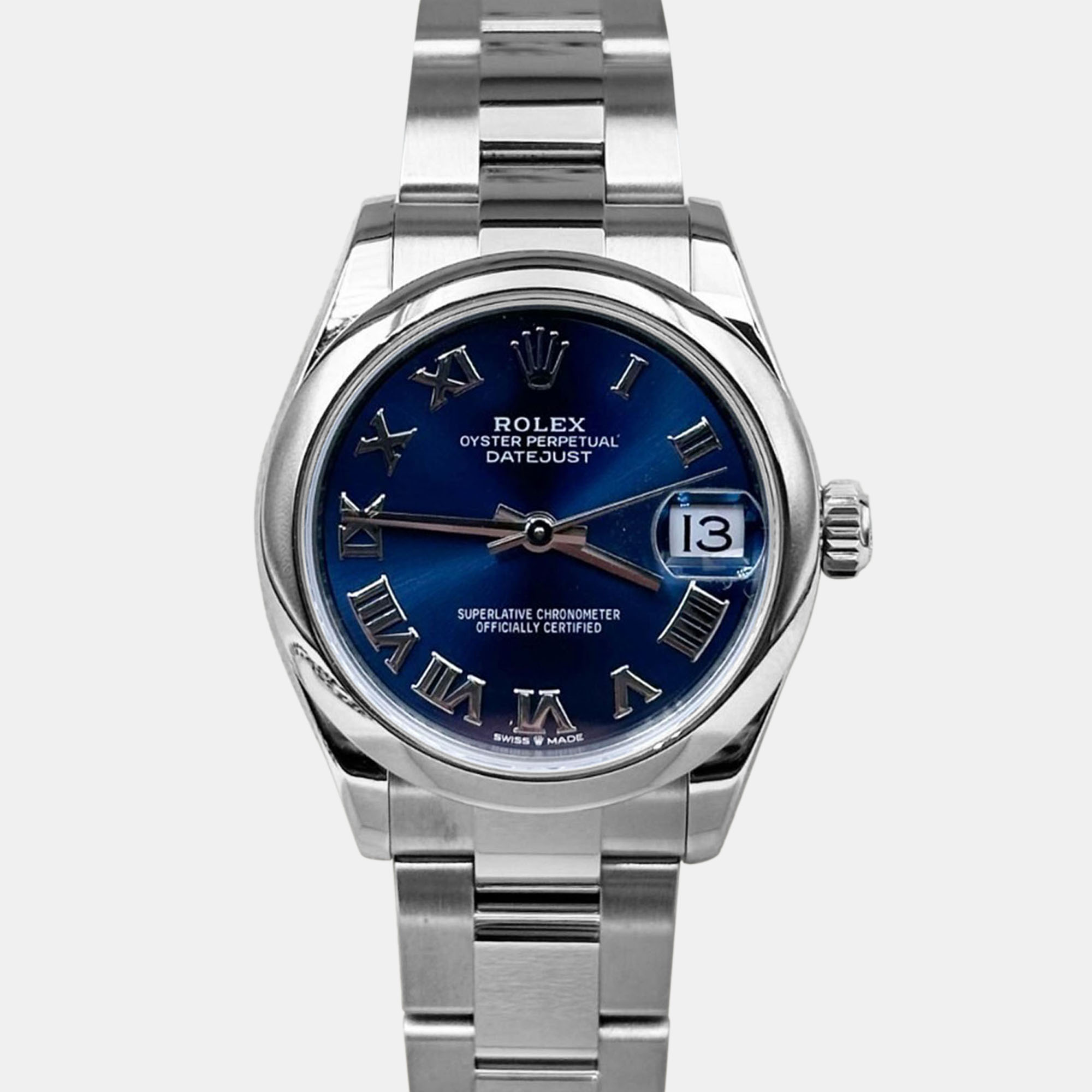 

Rolex Datejust 278240 Automatic Blue Stainless Steel Women's Wristwatch 31 mm