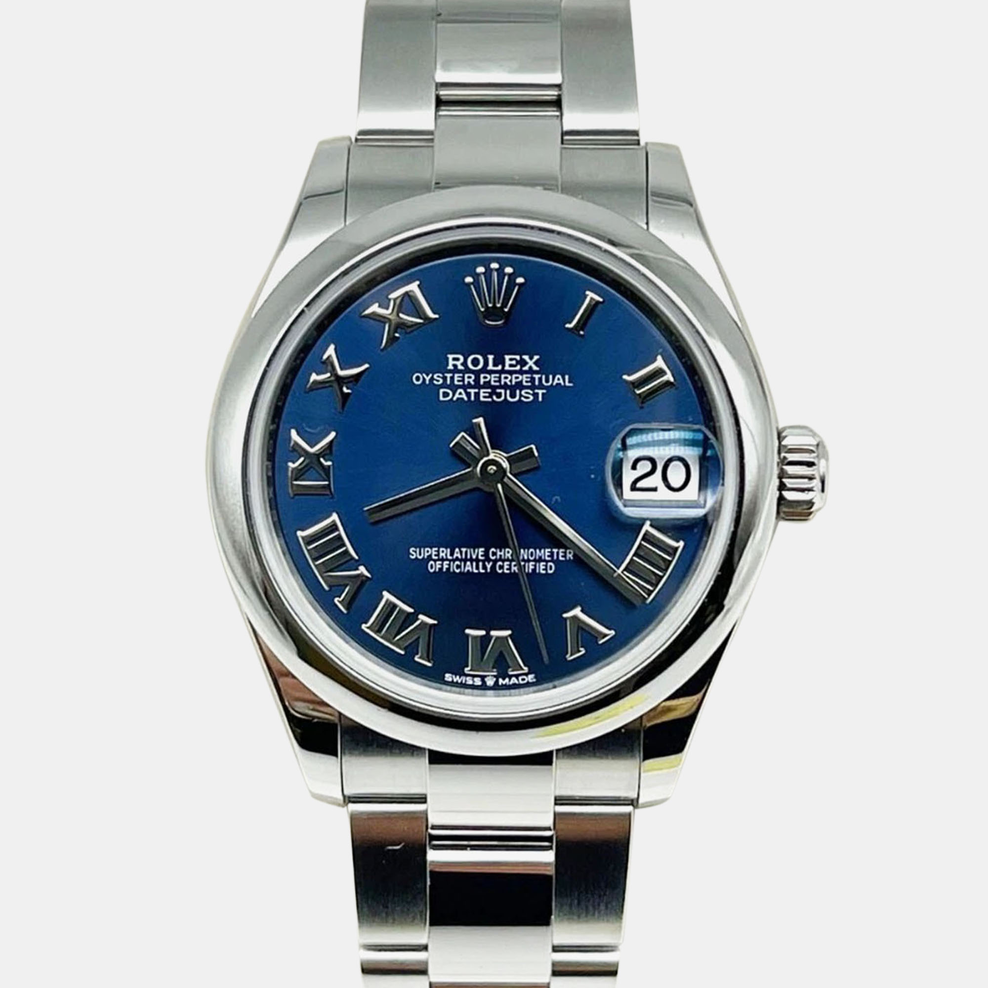 

Rolex Datejust 278240 Automatic Blue Stainless Steel Women's Wristwatch 31 mm