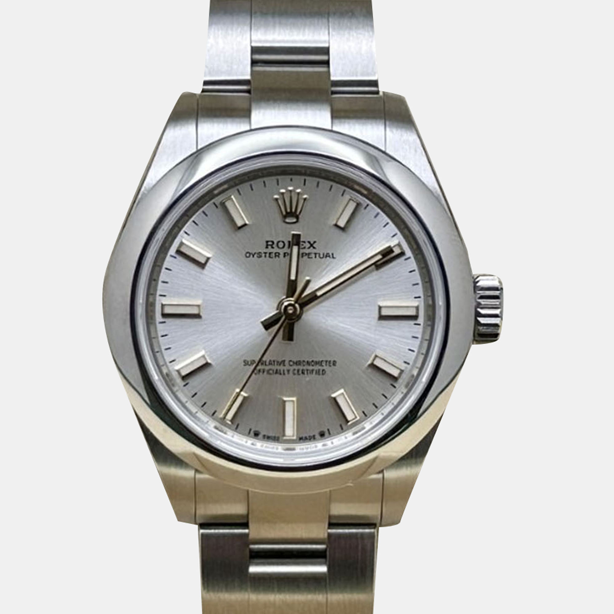 

Rolex Oyster Perpetual 276200 Automatic Silver Stainless Steel Women's Wristwatch 28 mm