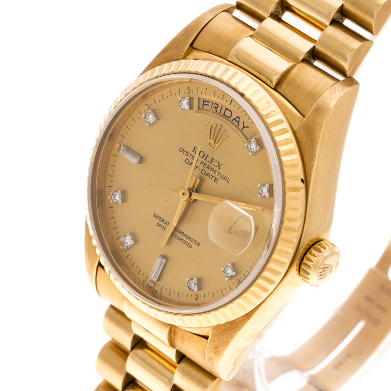 

Rolex Diamond, Gold