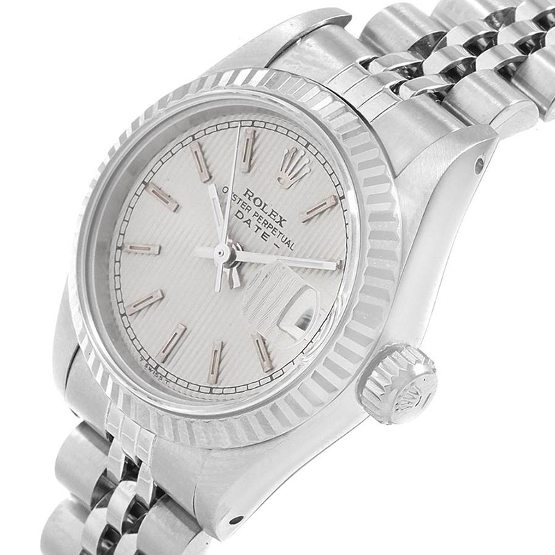 

Rolex Silver, White