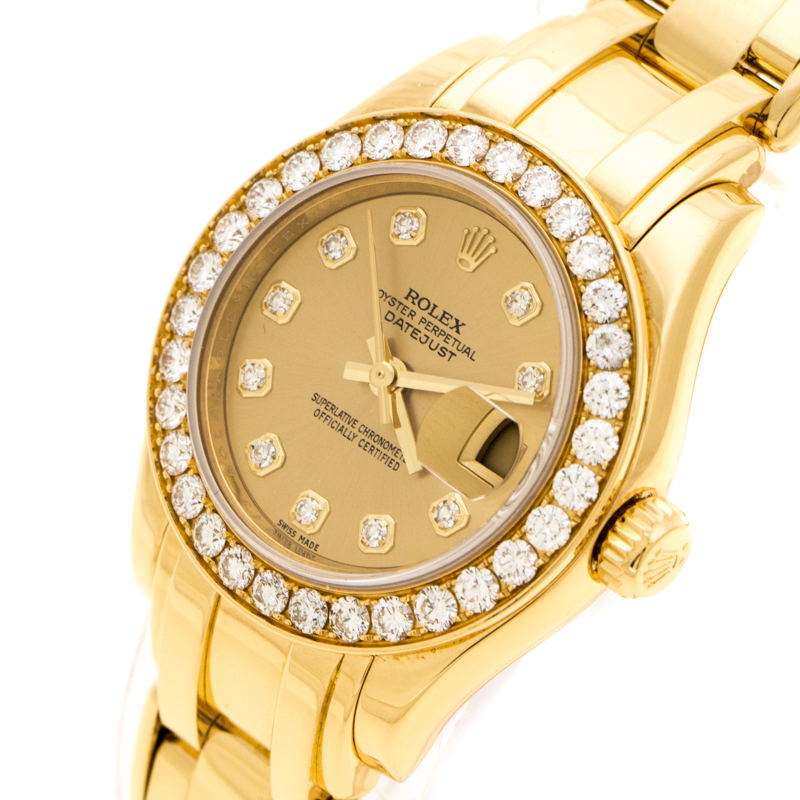 

Rolex Gold Dial