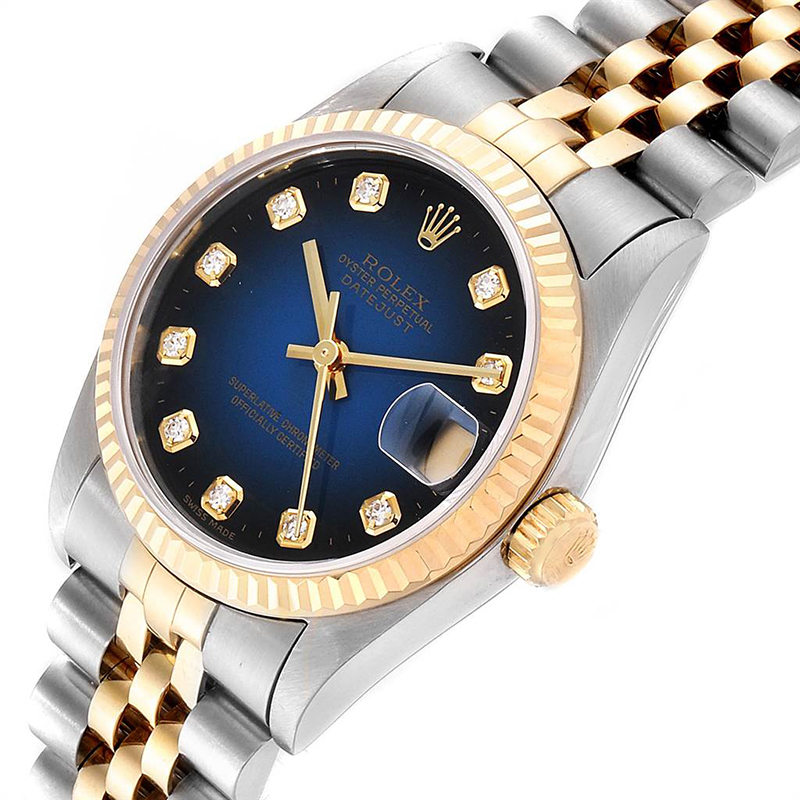 

Rolex Blue Diamonds And