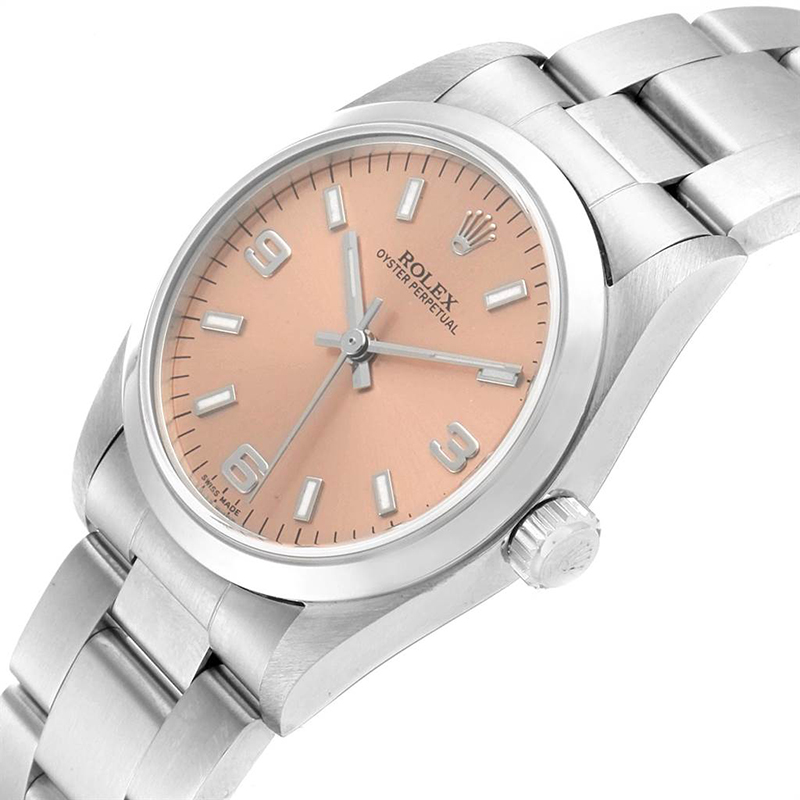 

Rolex Salmon Stainless Steel Baton, Orange