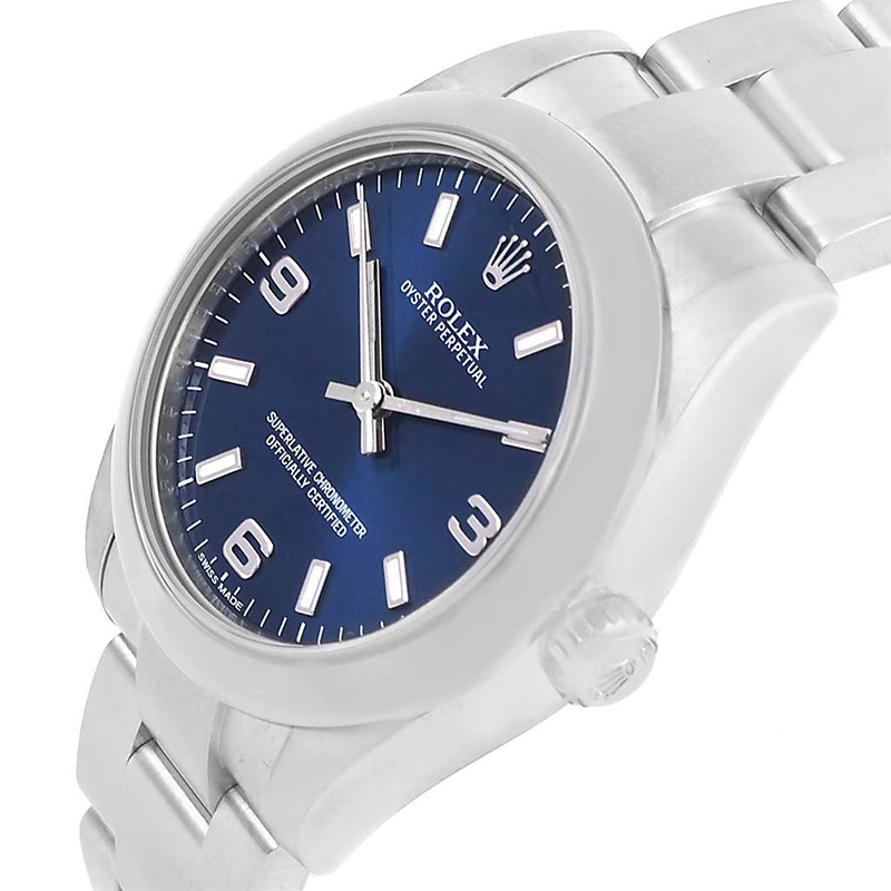 

Rolex Blue Stainless Steel Oyster Perpetual Nondate