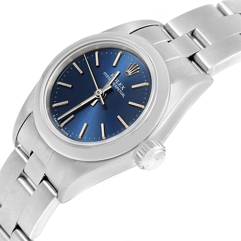 

Rolex Blue Stainless Steel Oyster Perpetual Nondate