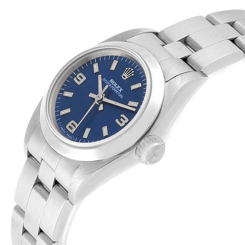 

Rolex Blue Stainless Steel Oyster Perpetual Nondate