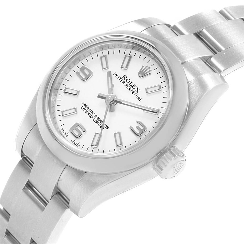 

Rolex White Stainless Steel Oyster Perpetual Nondate