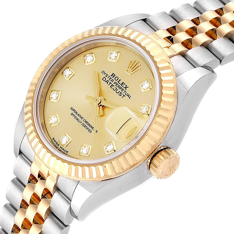 

Rolex Champagne Diamonds, Gold