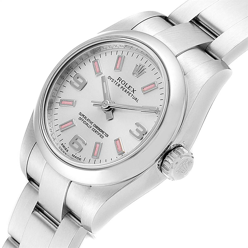

Rolex Silver Stainless Steel Oyster Perpetual