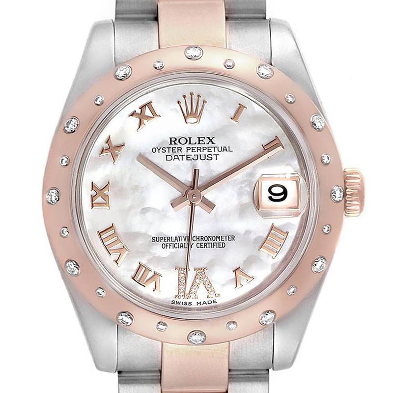 Rolex MOP, White