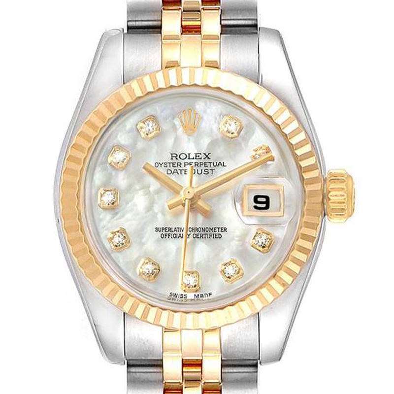 

Rolex MOP, White