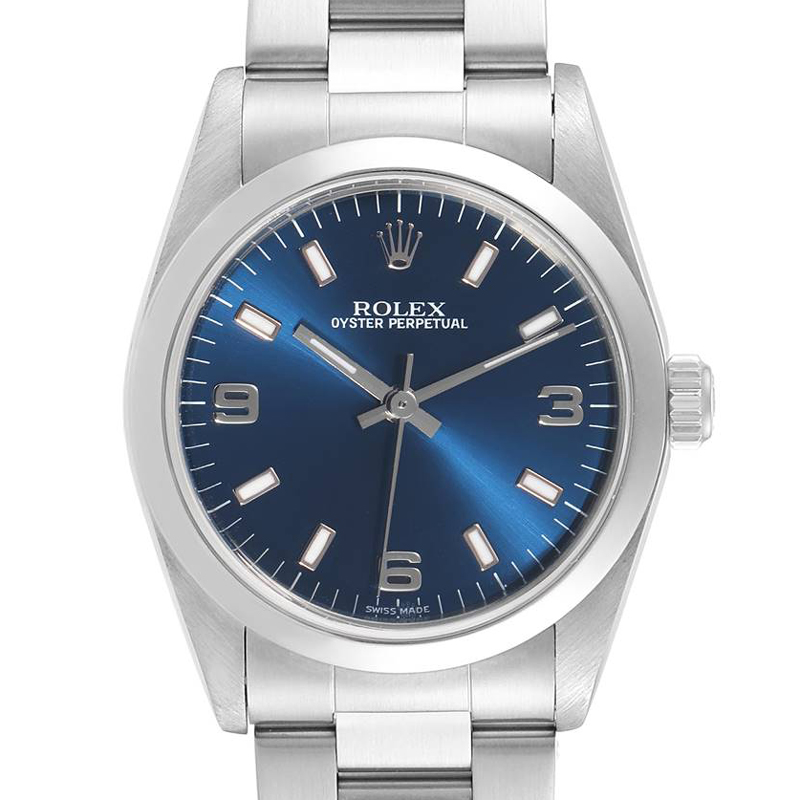 

Rolex Blue Stainless Steel Oyster Perpetual