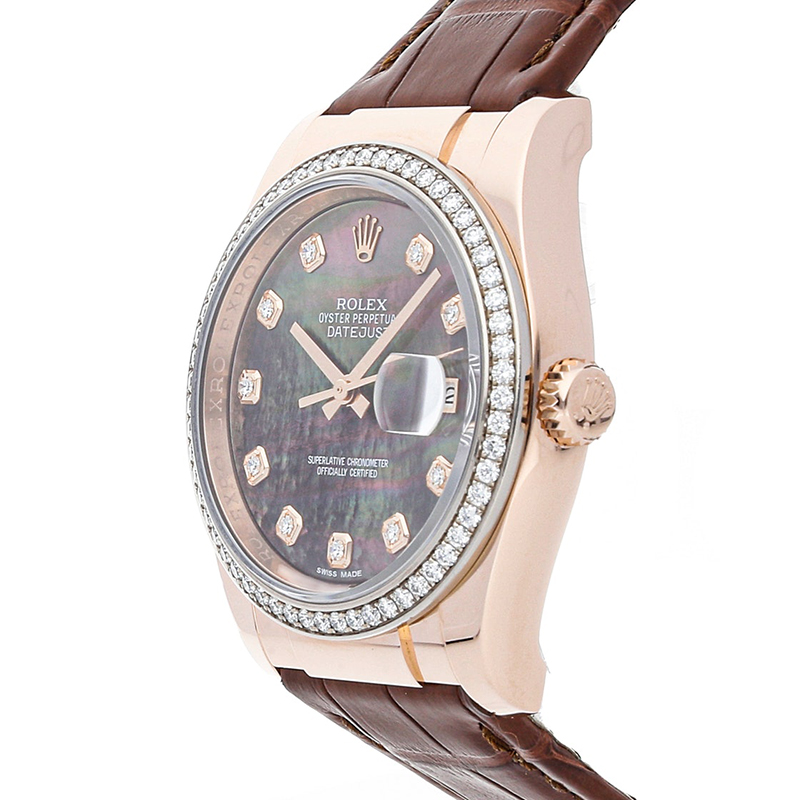 

Rolex Black MOP Diamonds