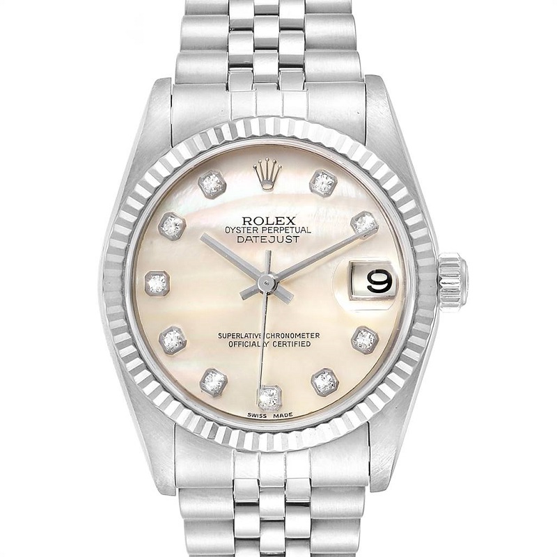 

Rolex MOP, White