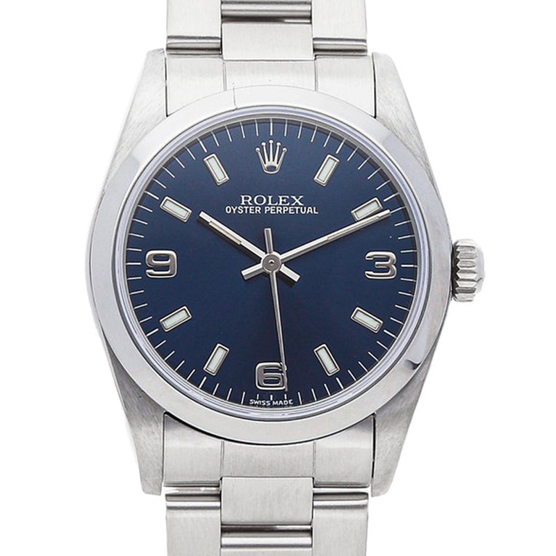 

Rolex Blue Stainless Steel Oyster Perpetual