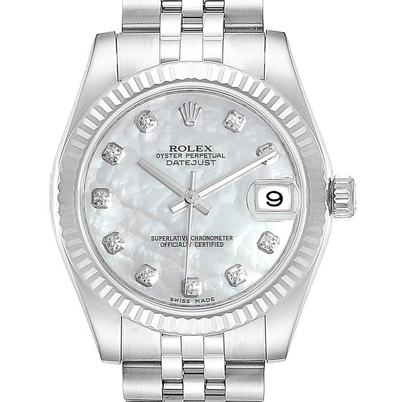 

Rolex MOP, White