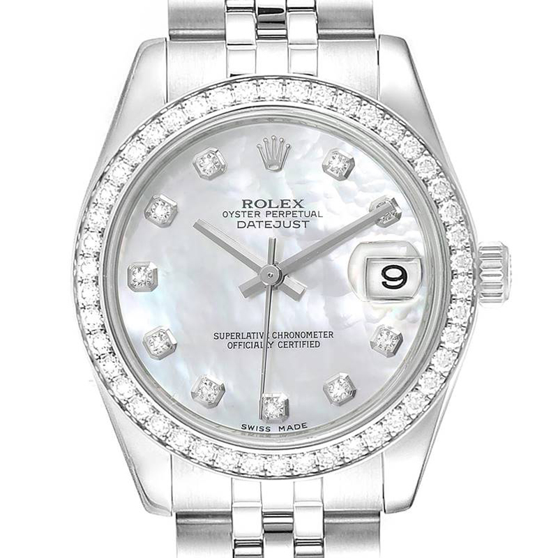 

Rolex MOP, White