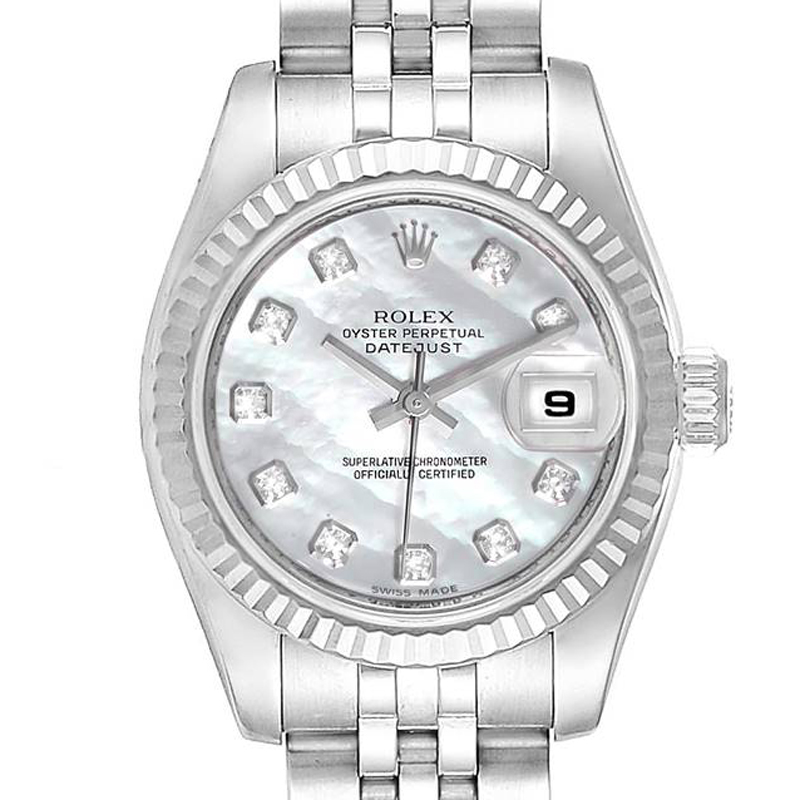 

Rolex MOP, White