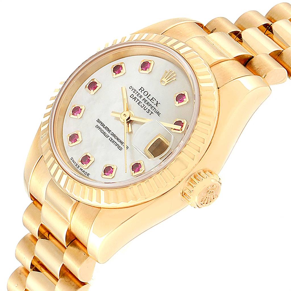 

Rolex MOP, White