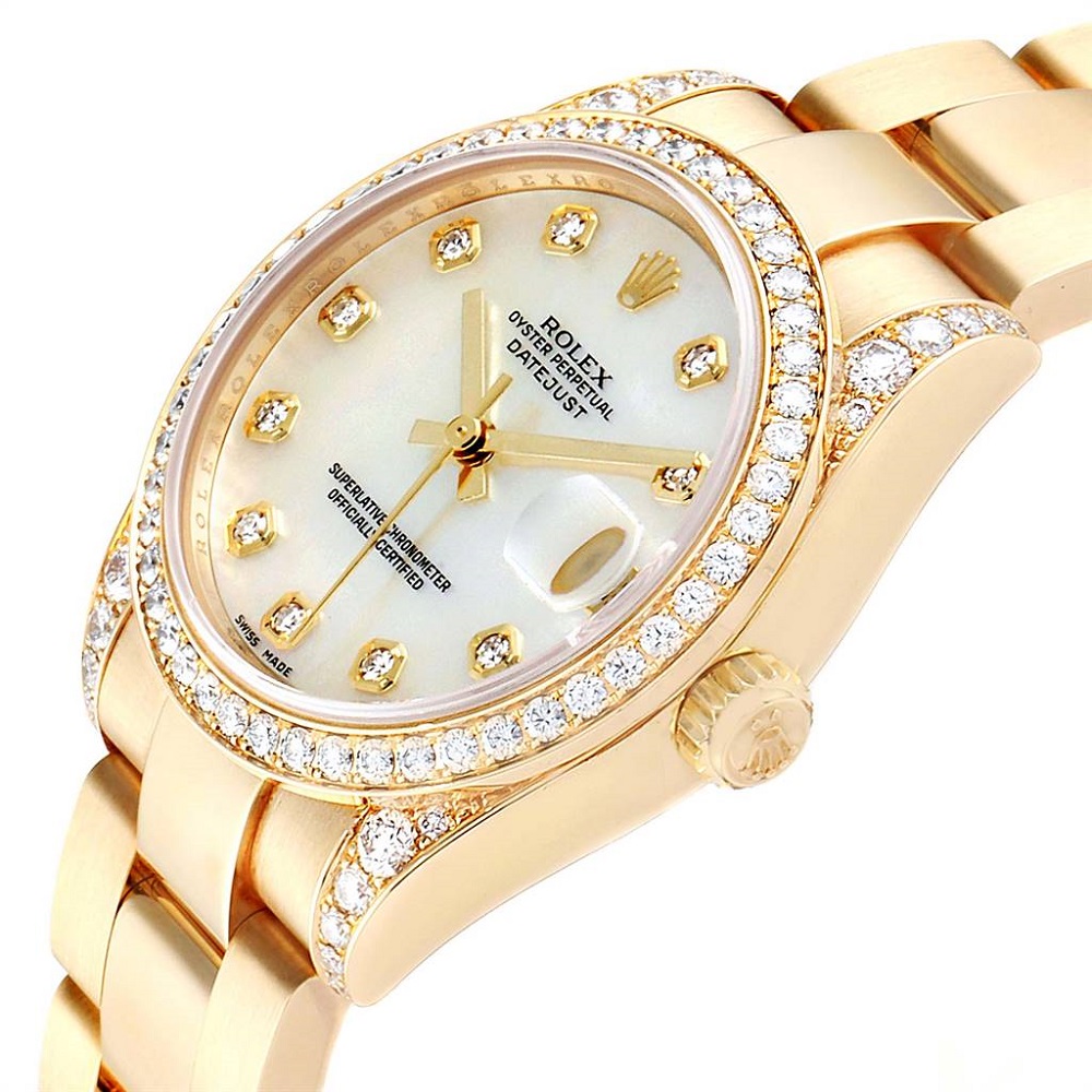 

Rolex MOP, White
