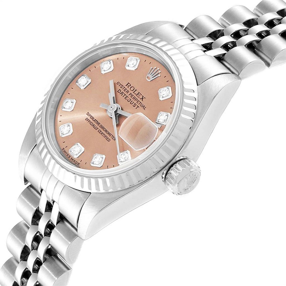 

Rolex Salmon Diamonds, Pink