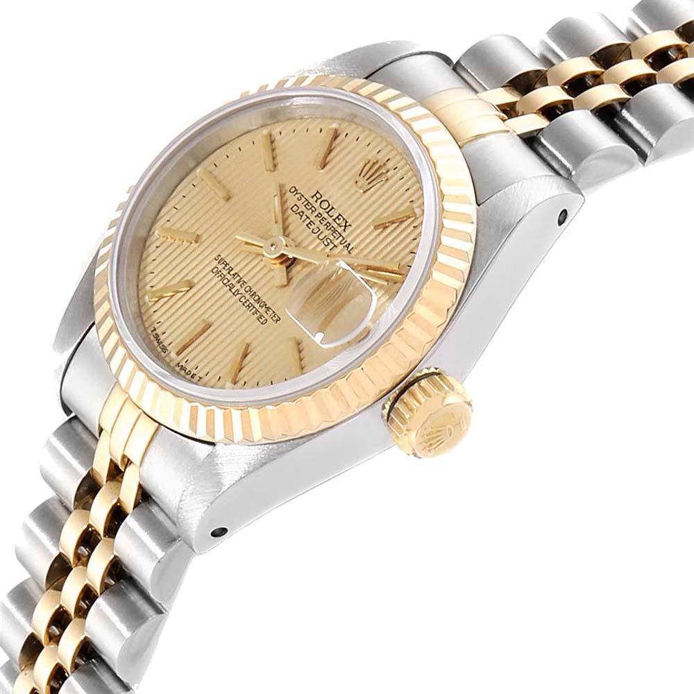 

Rolex Champagne Tapestry, Gold