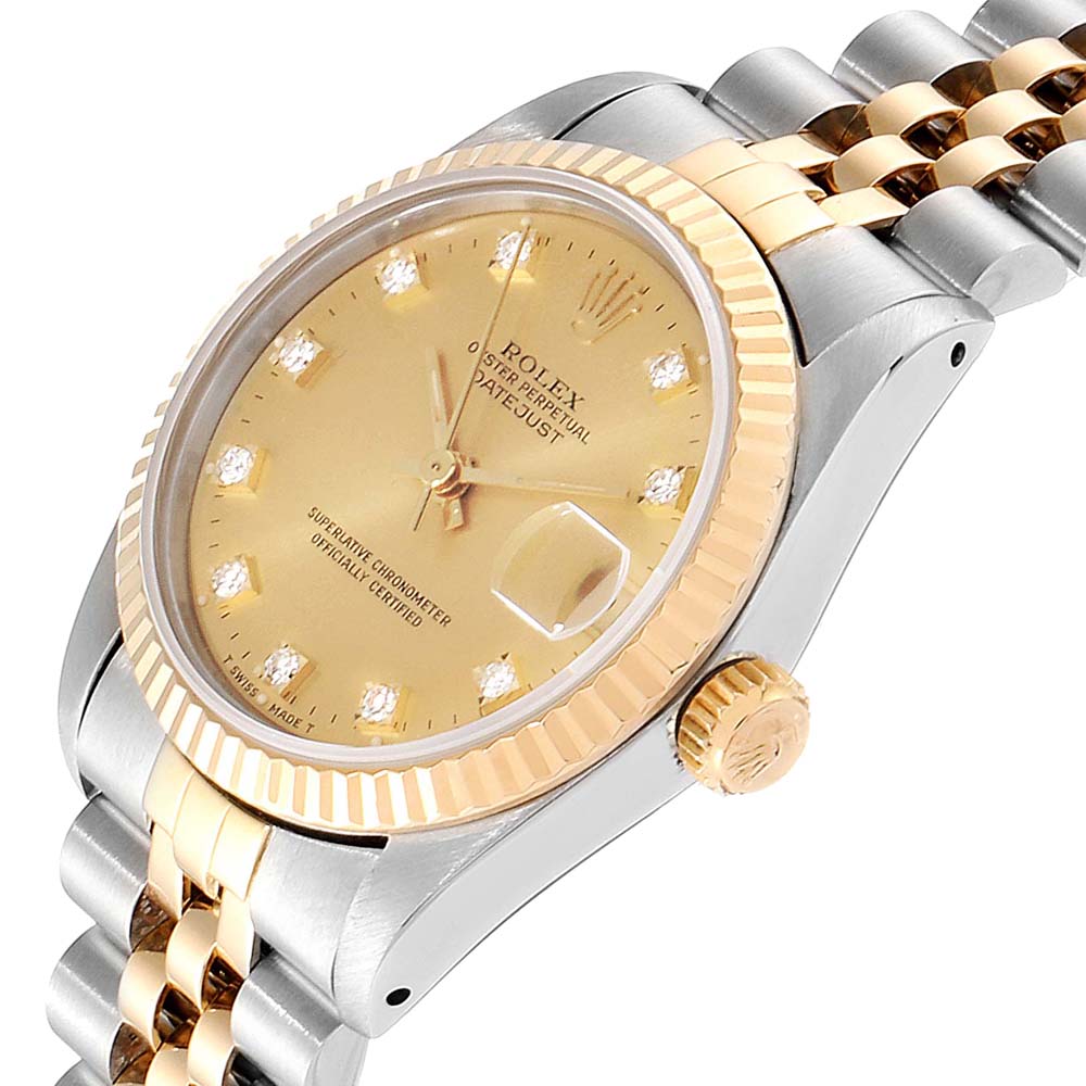 

Rolex Champagne Diamonds, Gold