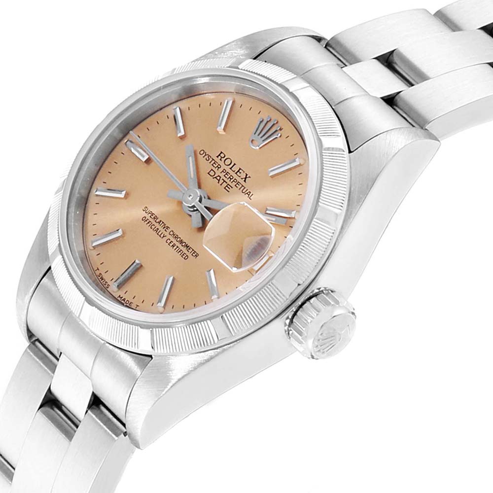 

Rolex Champagne Stainless Steel Oyster Perpetual, Beige