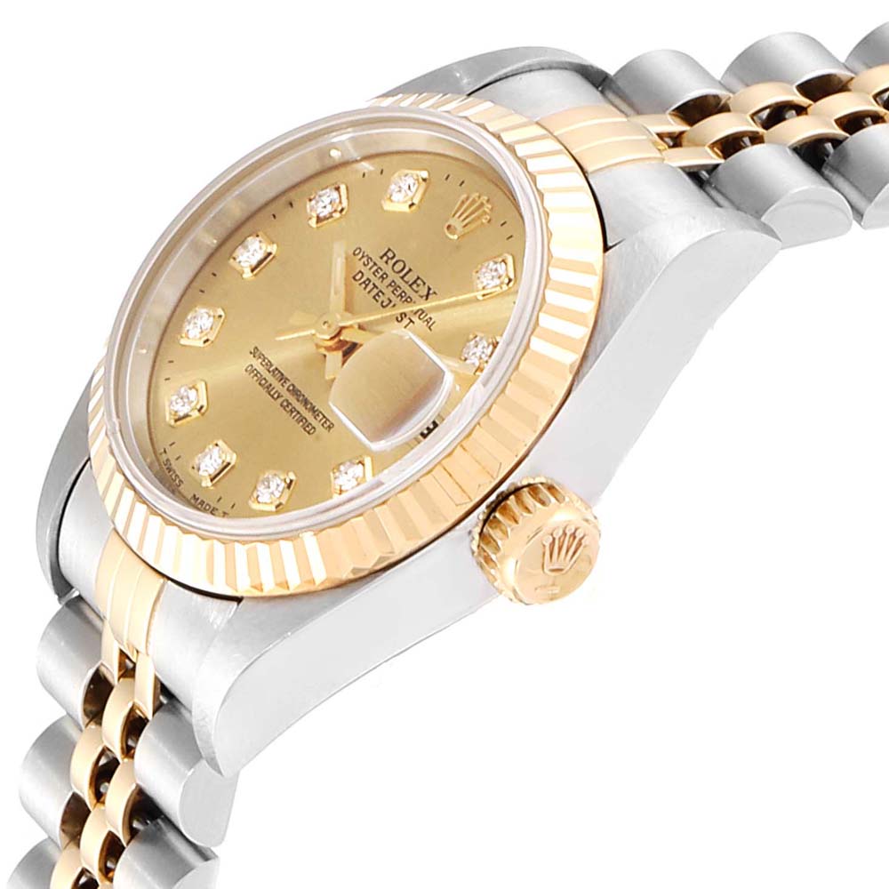 

Rolex Champagne Diamonds, Gold