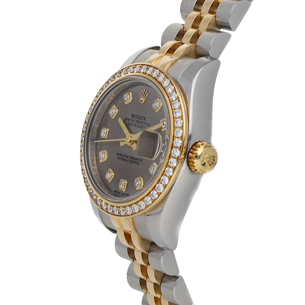 

Rolex Silver Diamonds