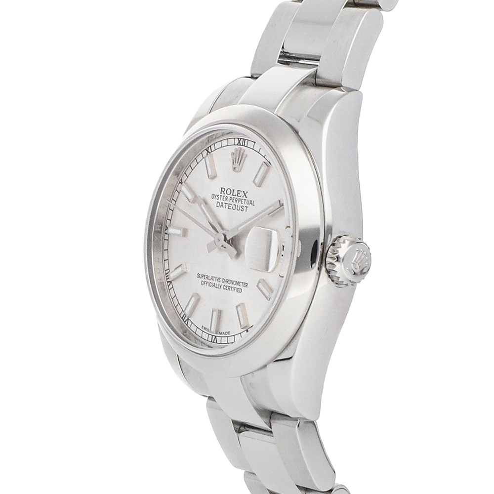 

Rolex Silver Stainless Steel Datejust