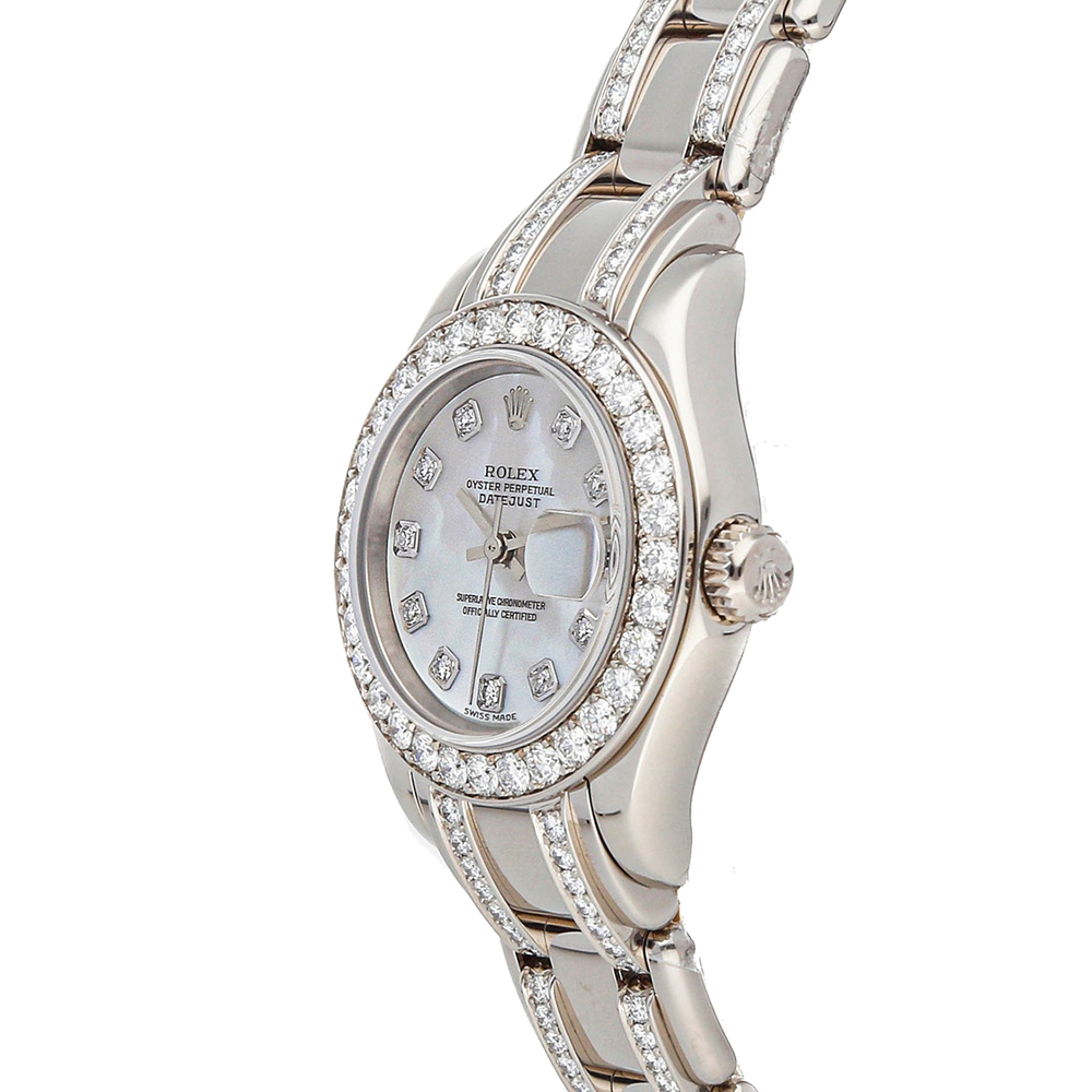 

Rolex MOP Diamonds, White