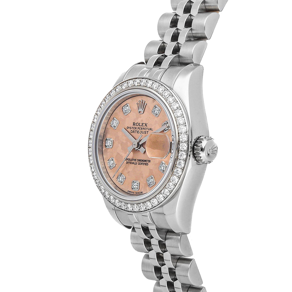 

Rolex Pink Gold Crystal Diamond
