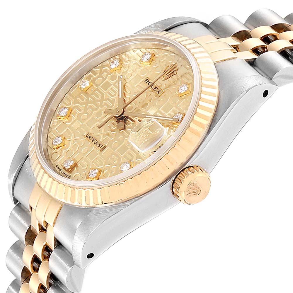 

Rolex Champagne Diamonds, Gold