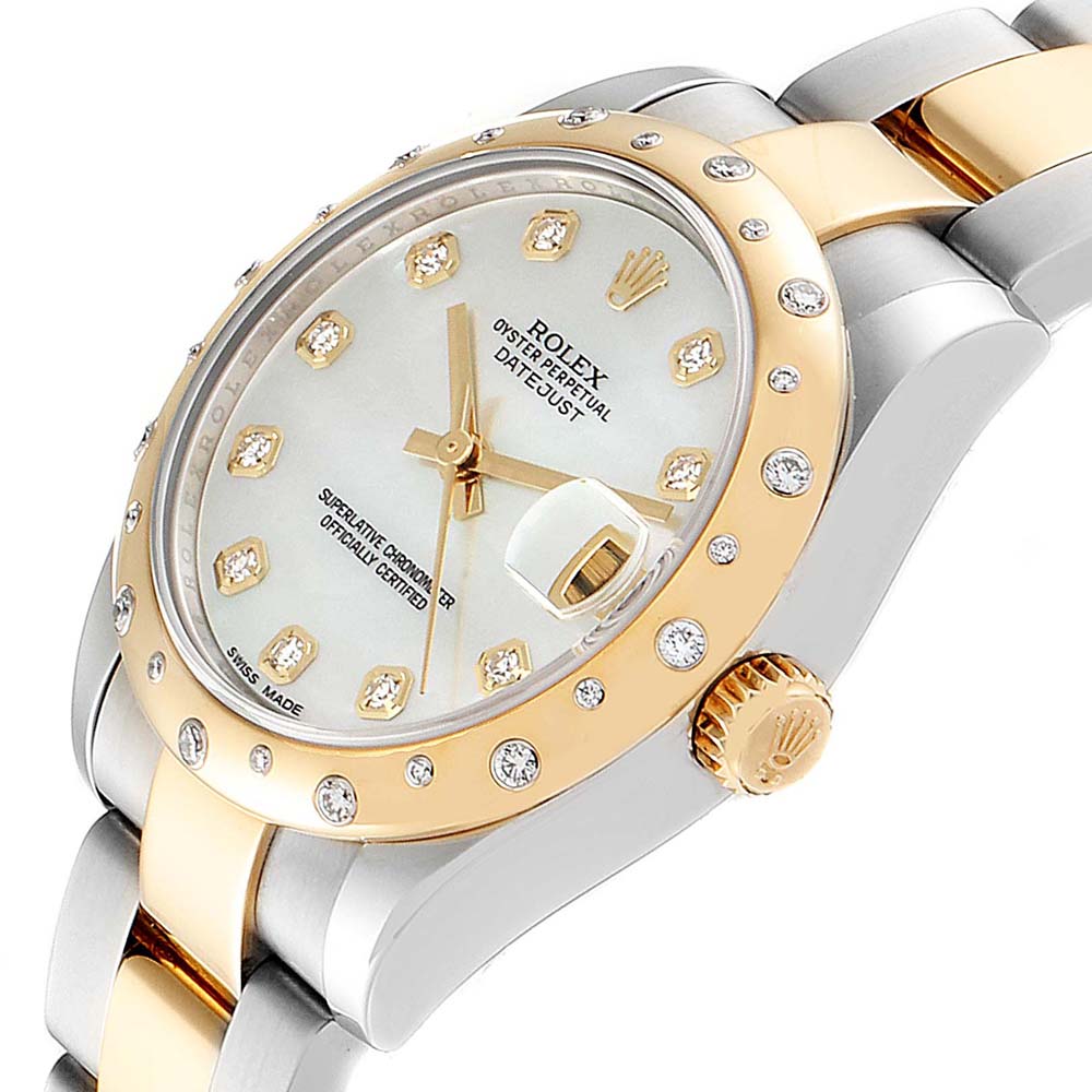 

Rolex MOP Diamonds, White