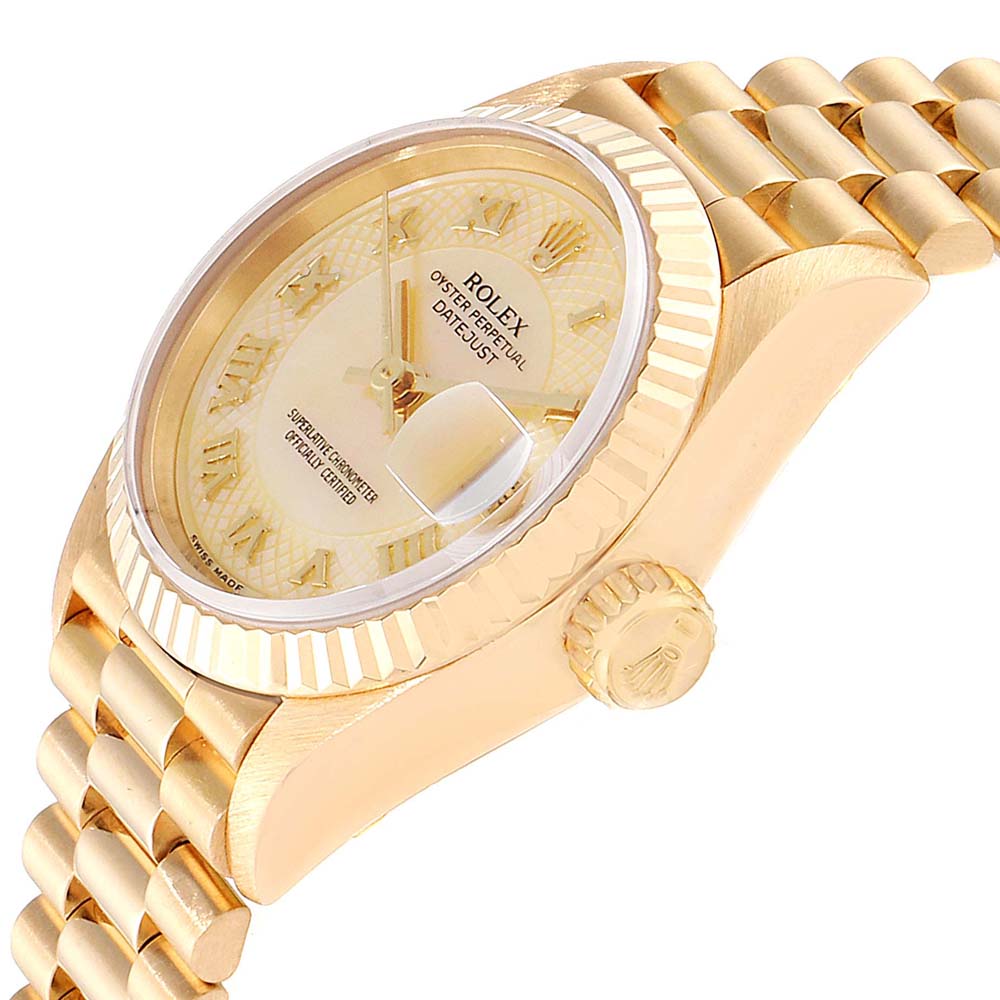 

Rolex Champagne MOP, Gold