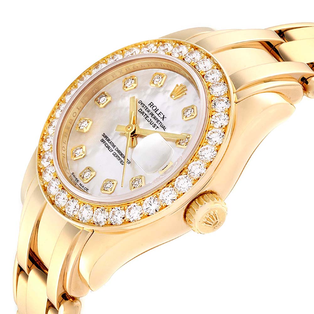 

Rolex MOP Diamonds, White